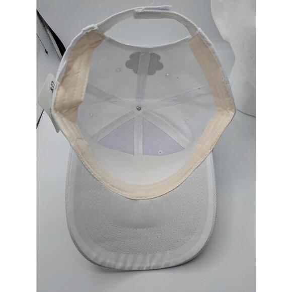 Puppy Dog Embroidered White Baseball Cap King Charles Cavalier Cute - Picture 6 of 7